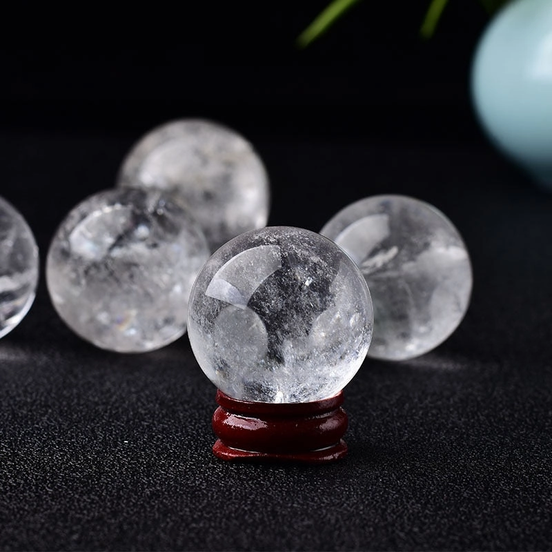 Crystal Ball Clear Quartz Energy Healing Stone