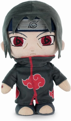 Cuddly Toy with Naruto Figures 30 cm - Naruto, Kakashi, Sasuke, Kurama, Naruto Six Path - Collector's Edition - Super Soft Quality (Itachi)
