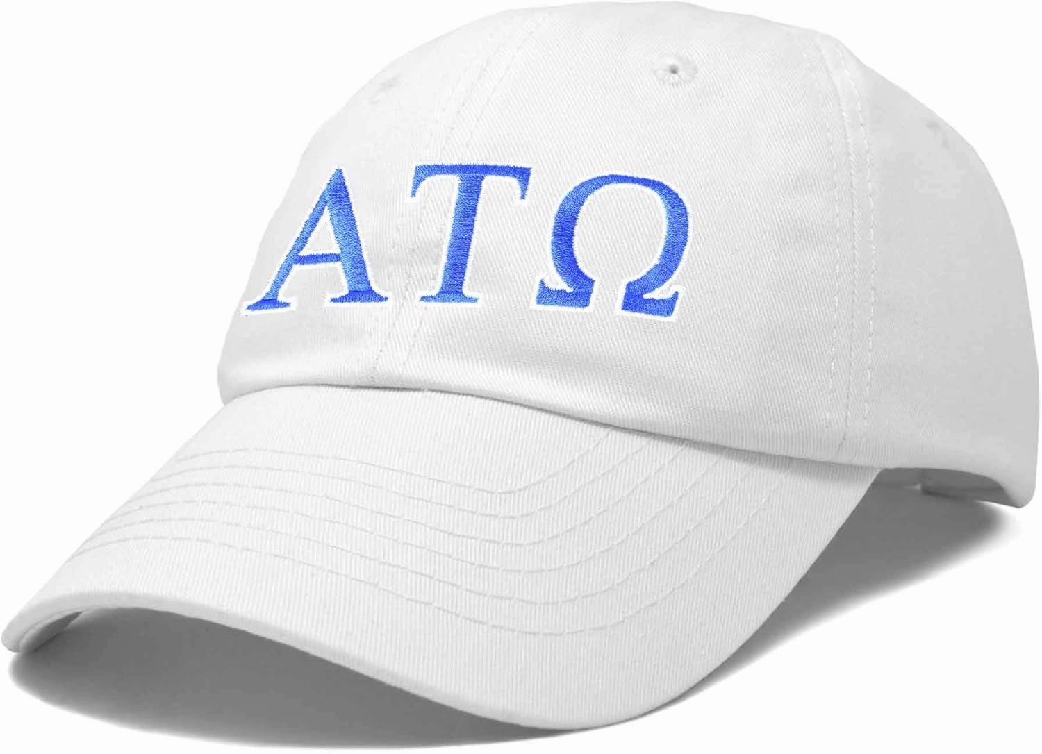 DALIX Alpha Tau Omega Fraternity Greek Letters Ball Cap Embroidered Hat