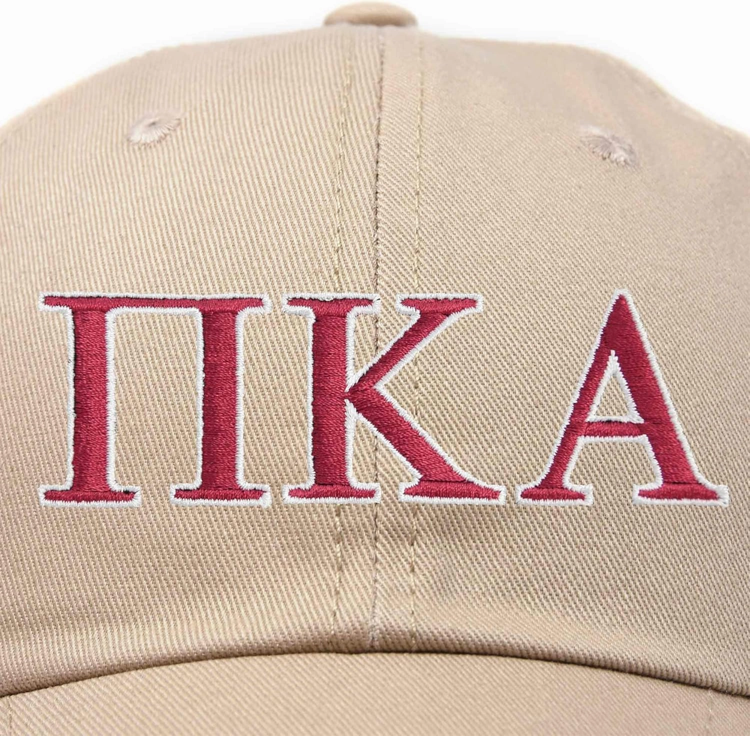 DALIX Pi Kappa Alpha Greek Letters Ball Cap Embroidered Hat