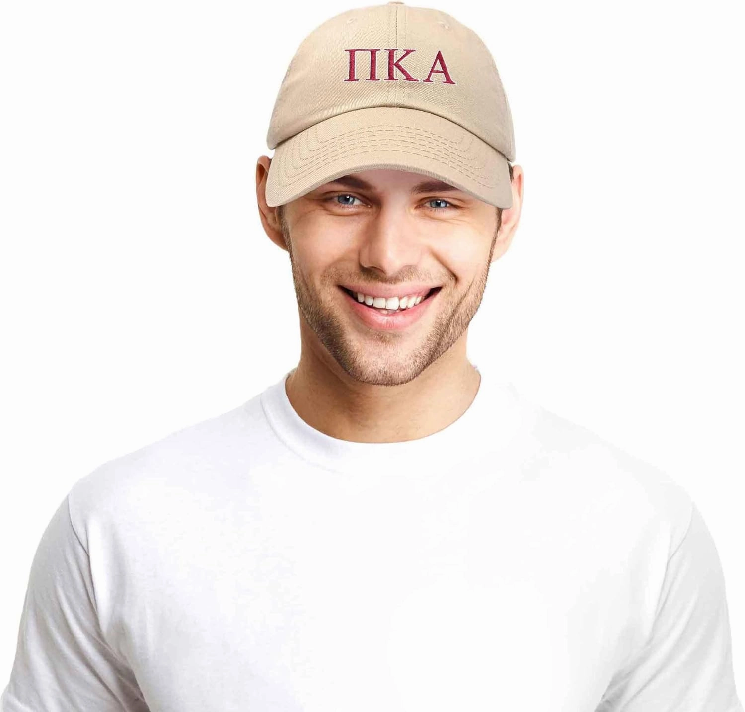 DALIX Pi Kappa Alpha Greek Letters Ball Cap Embroidered Hat