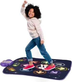 Dance Mat - with 8 Levels & Songs, 3 Speeds and 2 Modes - Light Up Electronic Kids Dance Mat for Kids Ages 4-8, 8-12, Toddlers 3-5 / Dance Pad, Dancing Mat Toy Gift for Girls and Boys