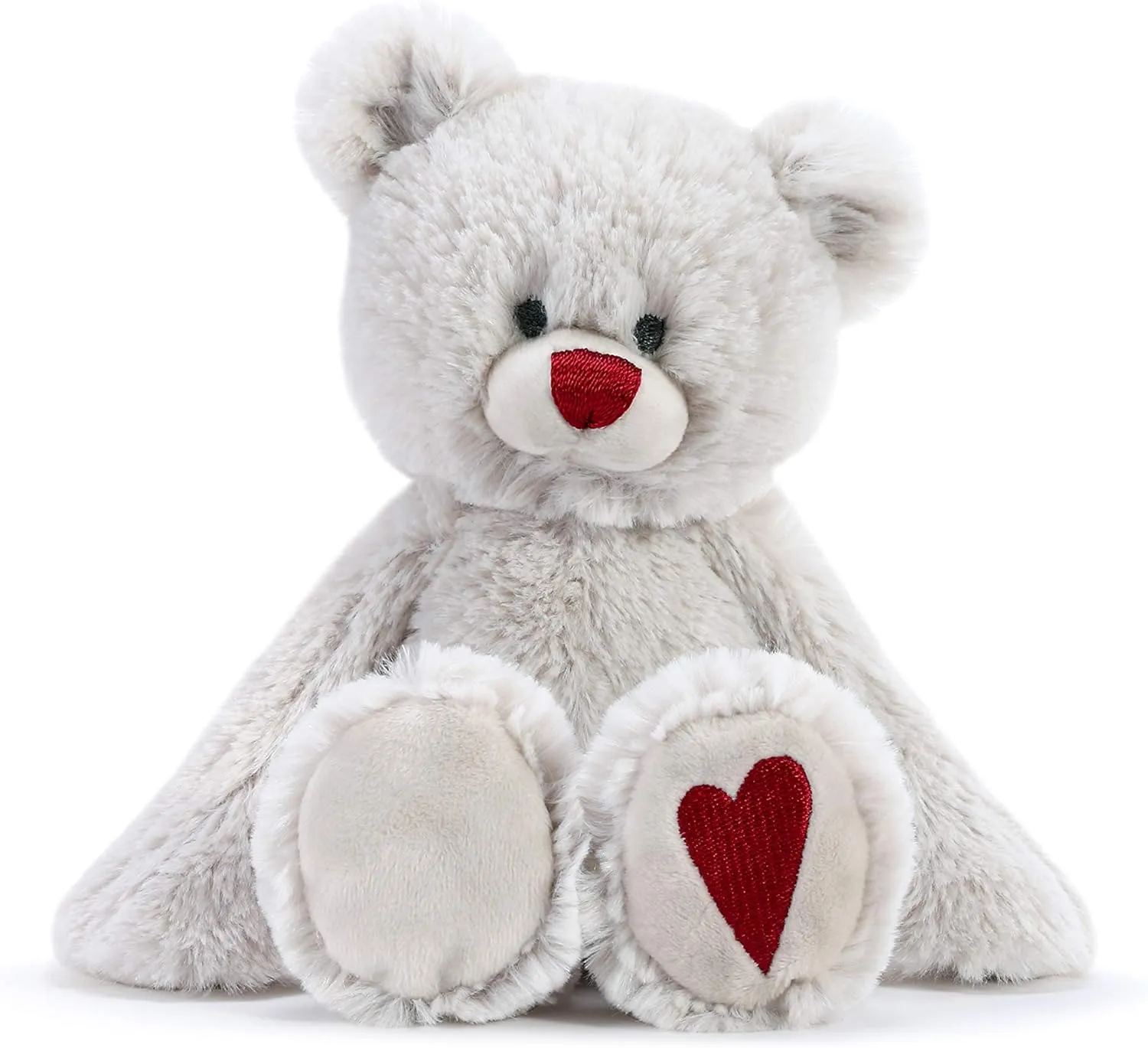 DEMDACO Joyful Red Garnet Color January Birthstone 8.5 inch Children's Plush Stuffed Animal Toy