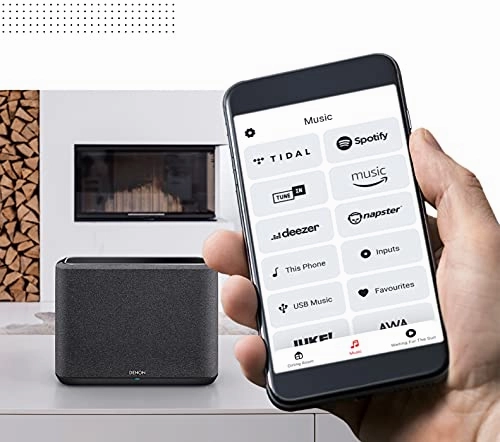 Denon Home 150 Wireless Speaker | HEOS, Alexa Built-in, AirPlay 2