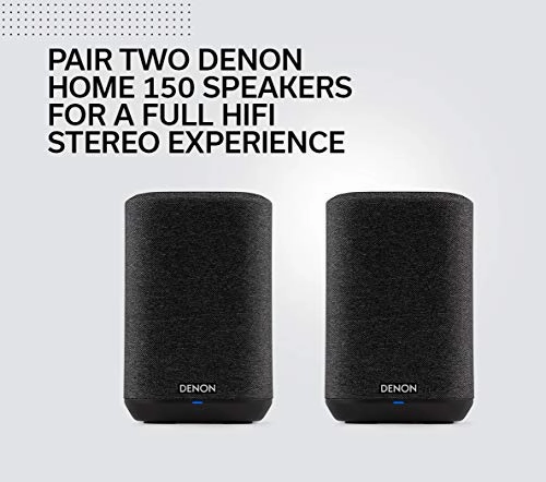 Denon Home 150 Wireless Speaker | HEOS, Alexa Built-in, AirPlay 2