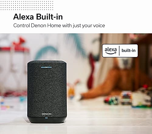 Denon Home 150 Wireless Speaker | HEOS, Alexa Built-in, AirPlay 2