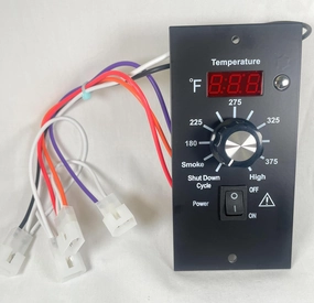 Digital Thermometer Controller for Grills and Appliances, Replacement Temperature Control Module, Works with Traeger and GE Monogram Models, Black