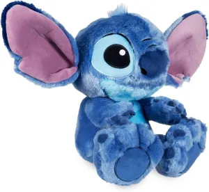 Disney Store Official Lilo & Stitch Big Feet Plush - Adorable 11-Inch Stitch Soft Toy - Collectible for Fans and Kids