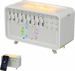 DreamMix Pro – White Noise Sound Machine with Scented Mist & Night Light, Dream Mix Pro Sound Machine, KYD's Choice Sound Machine, 8 Group Nature Sound and 200ml Water Tank Capacity (1PCS, M)