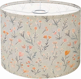 Drum Lamp Shades Tiny meadow flowers seamless for summer dress textile print Lamp Shade for Floor Lamps Table Lamps Pendant Light 11"x8.9" Linen Replacement Large Lampshades