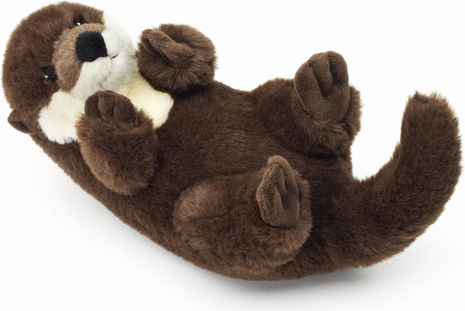 Eco-Line – Otter Back Float – 100% Recycled Material – 26 cm (Length) – Plush Otter – Soft Toy