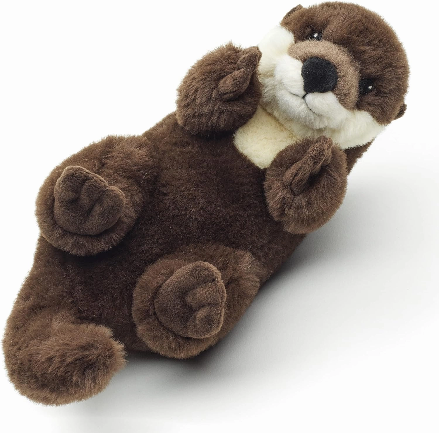 Eco-Line – Otter Back Float – 100% Recycled Material – 26 cm (Length) – Plush Otter – Soft Toy