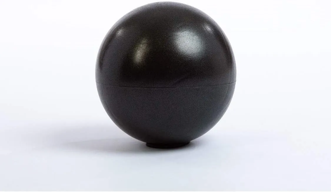 EcoWise 9" Inflatable Pilates Ball, Exercise Balls with Natural Coloring