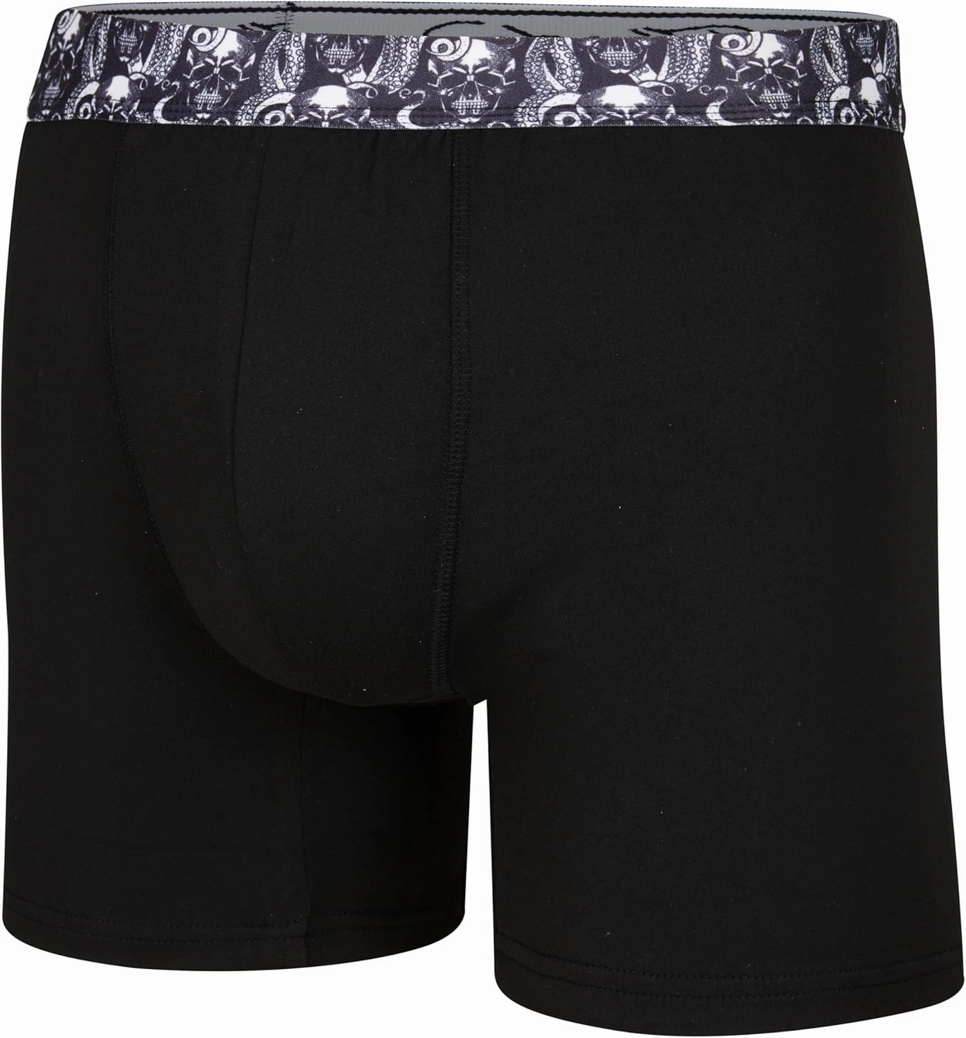 ED HARDY Men's Boxer Briefs 4 Pack, Soft Fabric Underwear, Pull-On Closure, Machine Washable Comfortable Stretch Boxers