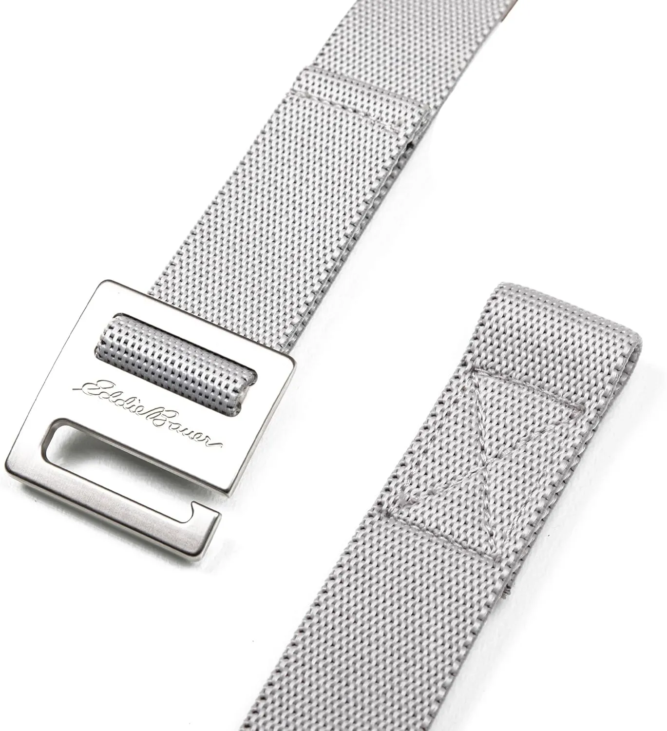 Eddie Bauer Men's Backcountry Belt-Active Stretch Webbing with Metal Glide Buckle