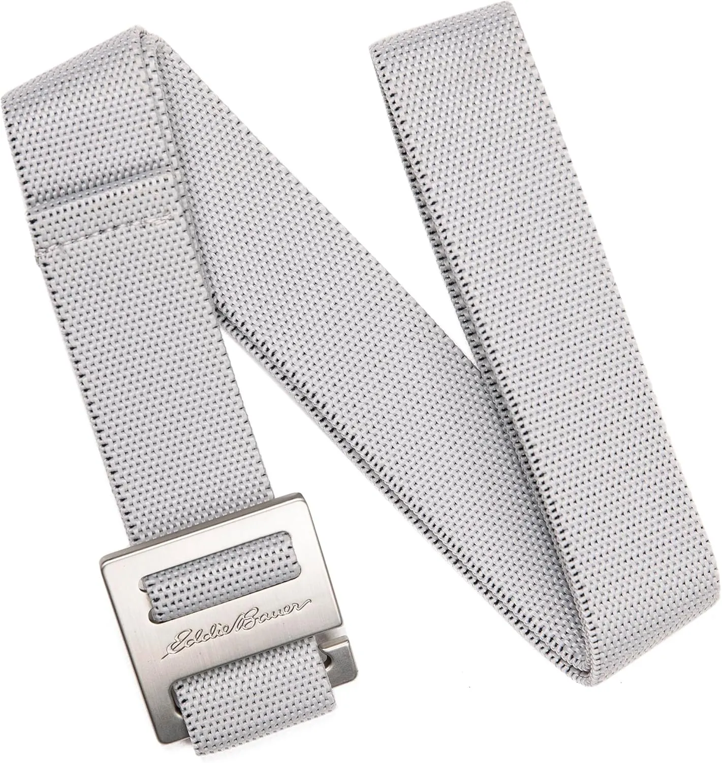 Eddie Bauer Men's Backcountry Belt-Active Stretch Webbing with Metal Glide Buckle