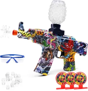 Electric Splatter Blasters Toys, Full Auto Blaster Rechargeable for Outdoor Activities-Fighting Shooting Team Game Ages 14 (Halloween)