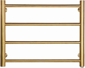 Electric Heated Towel Rail Drying Rack, Electric Stainless Steel Tower Warmer with 4 Bars Wall-Mounted for Bathroom Hot Towel Rail Rack
