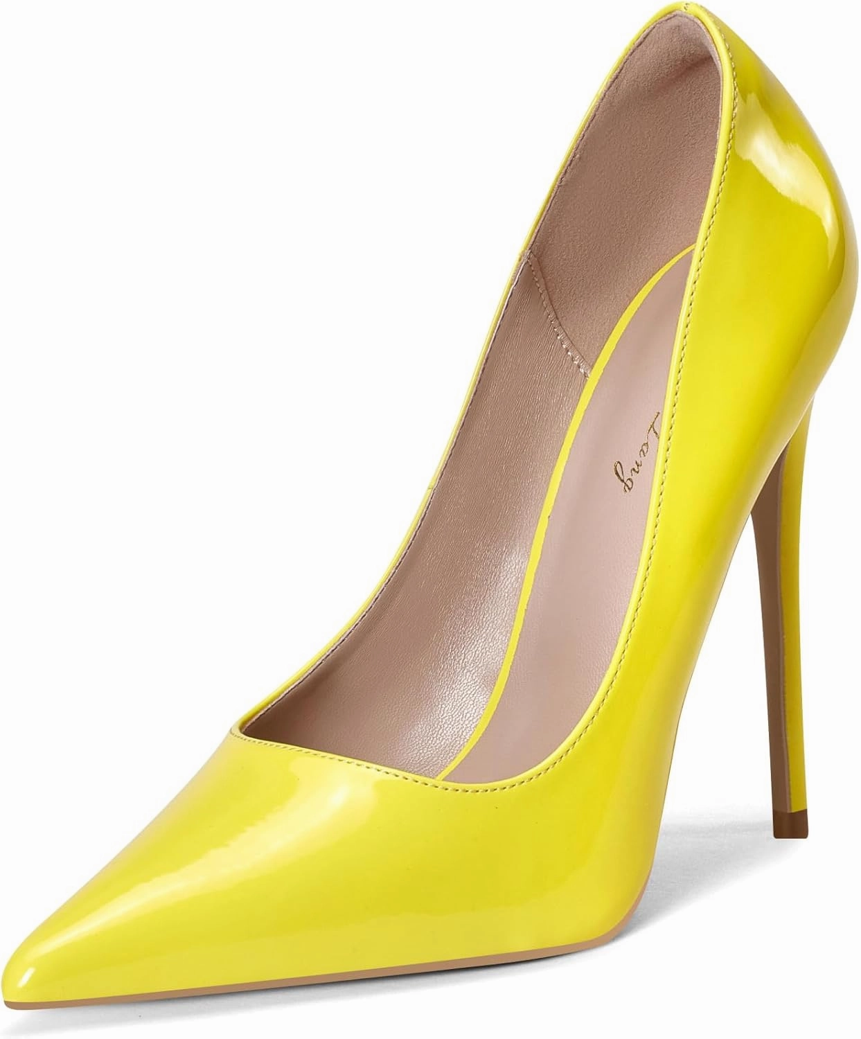 Elisabet Tang Women Pumps, Pointed Toe High Heel 4.7 inch/12cm Party Stiletto Heels Shoes