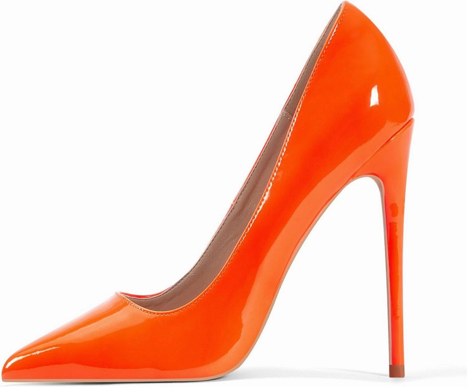 Elisabet Tang Women Pumps, Pointed Toe High Heel 4.7 inch/12cm Party Stiletto Heels Shoes