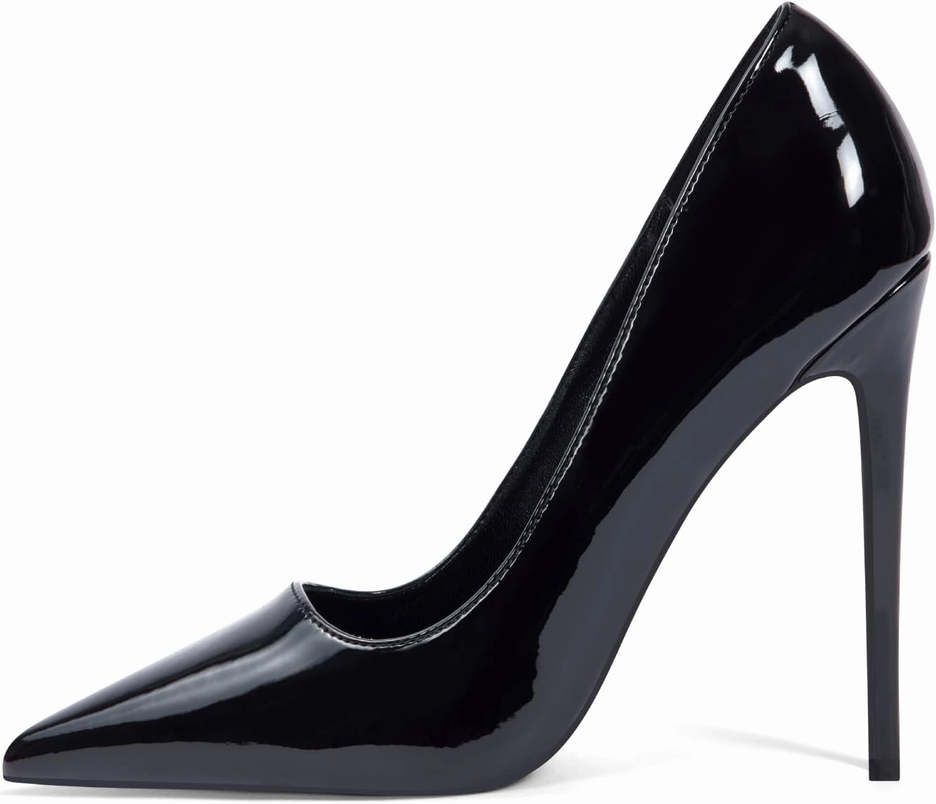 Elisabet Tang Women Pumps, Pointed Toe High Heel 4.7 inch/12cm Party Stiletto Heels Shoes