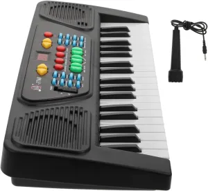 ERINGOGO 1Set Key Electronic Piano Educational Music Keyboard for Smooth Edges for Portable Design present for Birthdays and Holidays