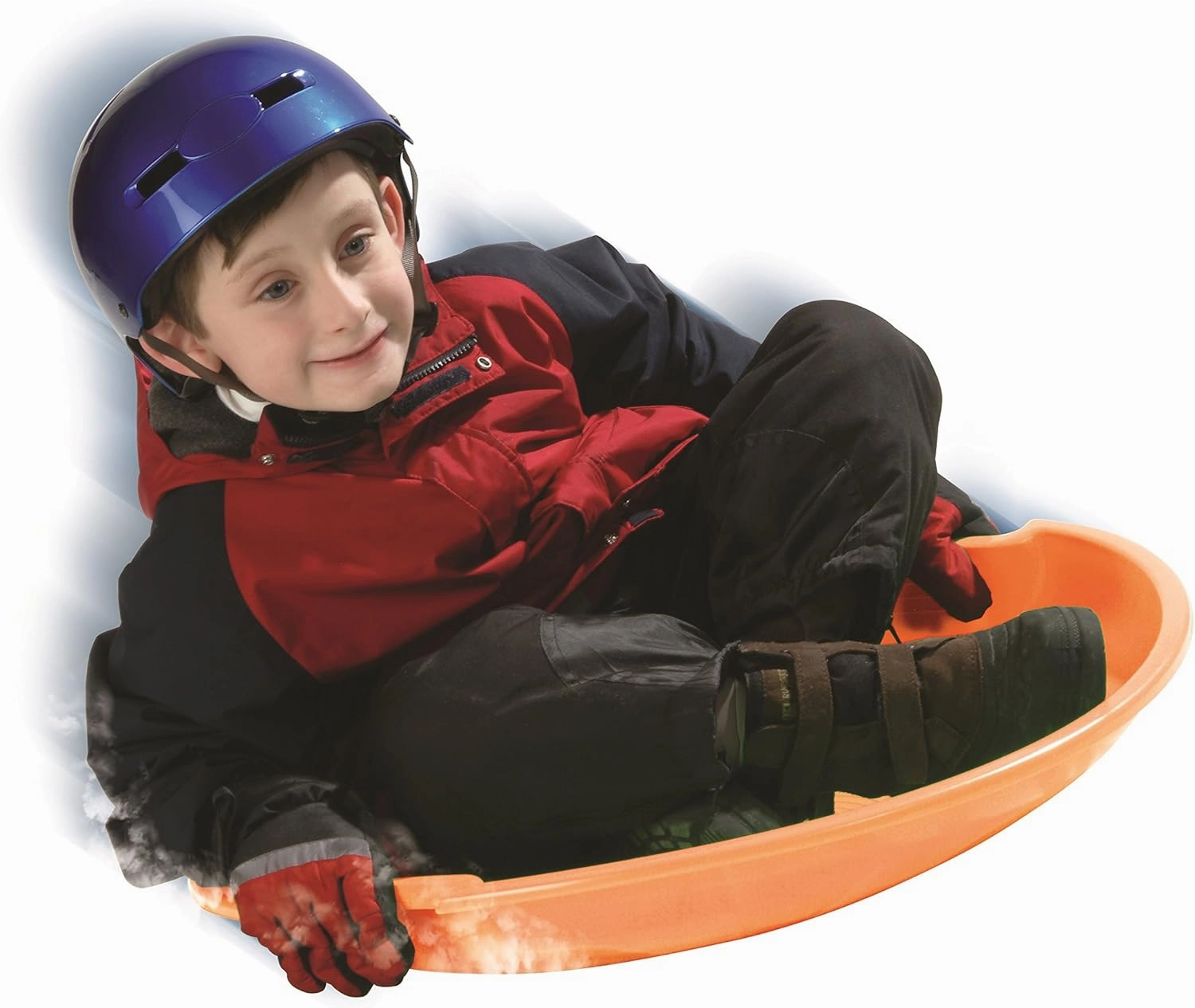 ESP Day Glow Sno Racer Disc Sled - Neon Orange 1153