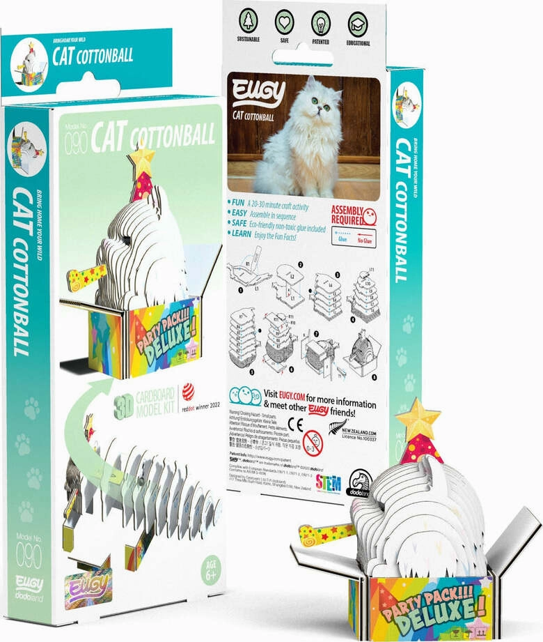 EUGY Cat-Cottonball