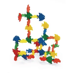Excellerations Construction Toys, STEM Building Toys, Blocks, 2 inches L x 1/16 inches W x 1-3/4 inches H Builders, Connection Toys, Ages 3 Years and Up, Preschool Manipulatives