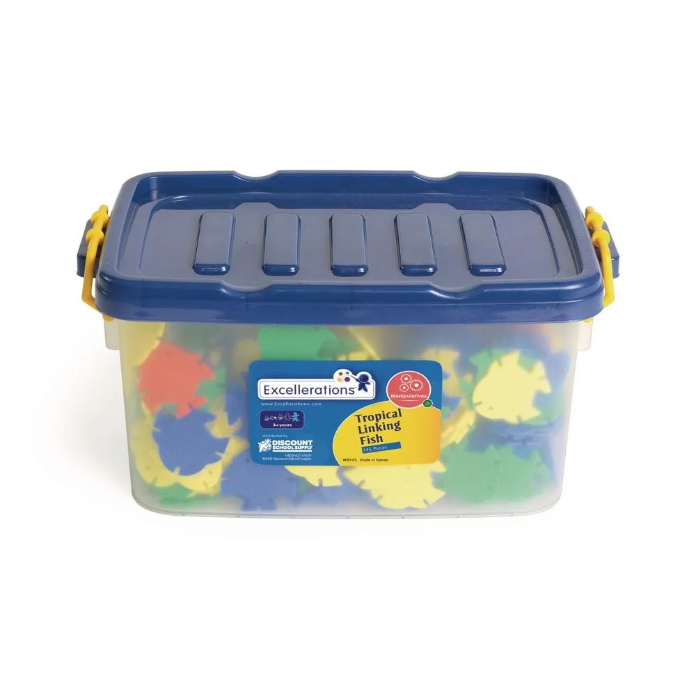 Excellerations Construction Toys, STEM Building Toys, Blocks, 2 inches L x 1/16 inches W x 1-3/4 inches H Builders, Connection Toys, Ages 3 Years and Up, Preschool Manipulatives