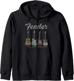 Fender Vintage Guitar Lineup Zip Hoodie