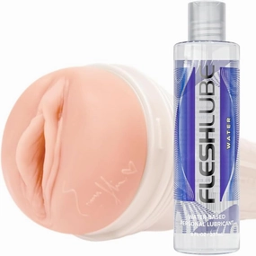 Fleshlight Girls | Emma Hix | Syrup | Male Masturbator | with 8 oz Fleshlube Water