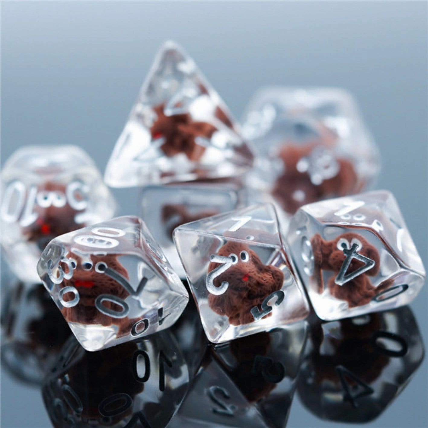 Fluffy Puppy RPG Dice Set
