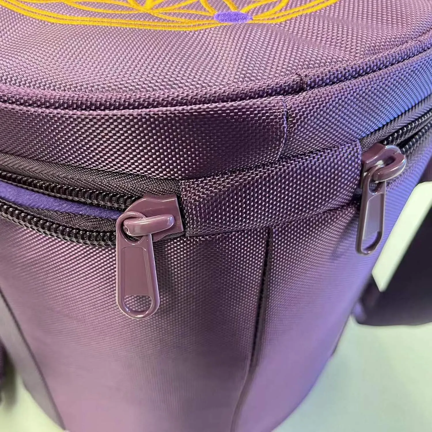 FMTY 12inch Carrying Bag for crystal singing bowl for Meditation, Yoga, Spiritual Healing travel bag for Crystal sound healing bowl… (12Inch, Purple)
