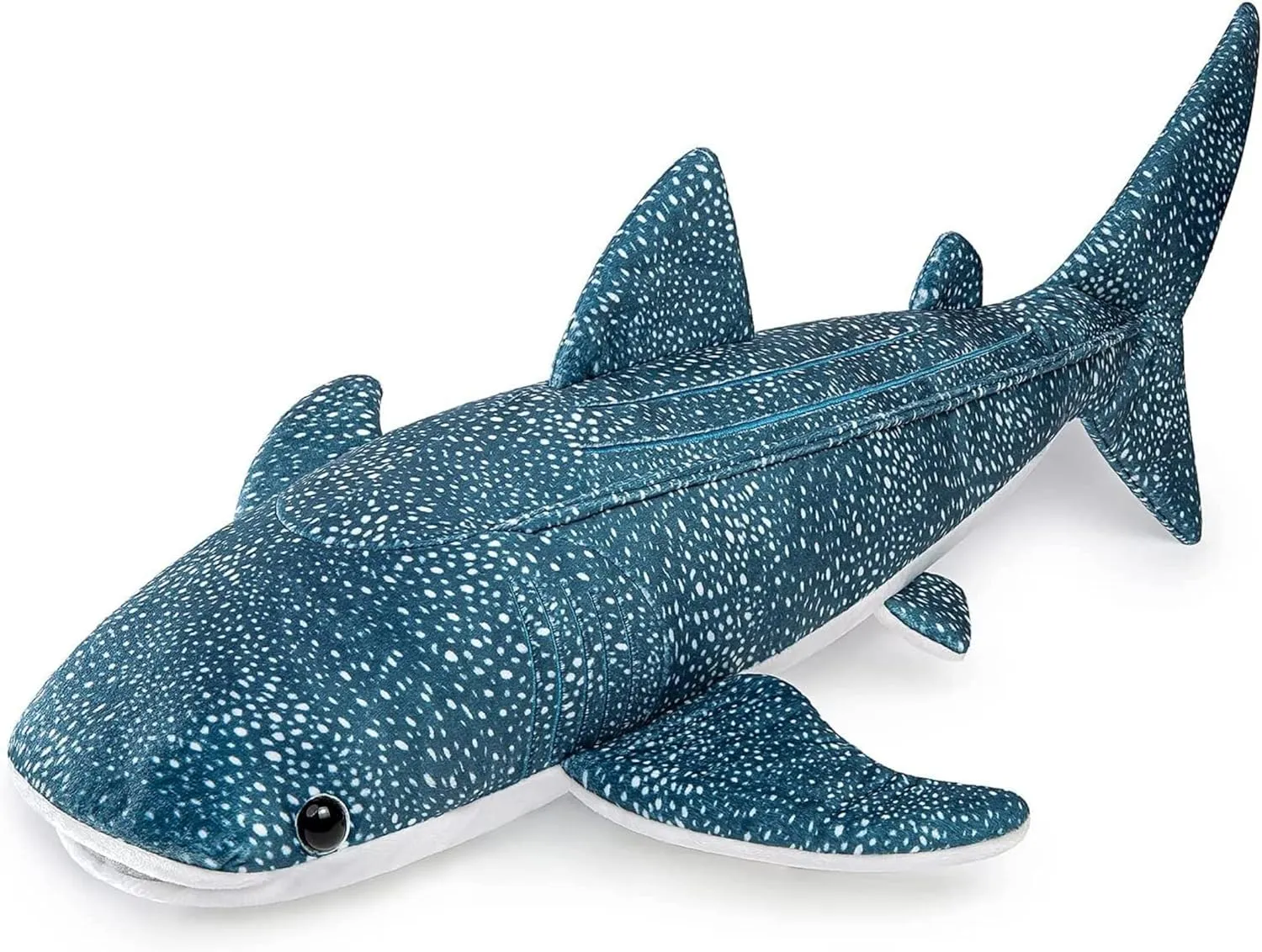 FRANKIEZHOU Simulation Giant Whale Shark Plush,Stuffed Animal,Plush Toy,Soft Toy,Stuffed Toy,Cuddly Toys,Gifts for Kids,31.5 Inches