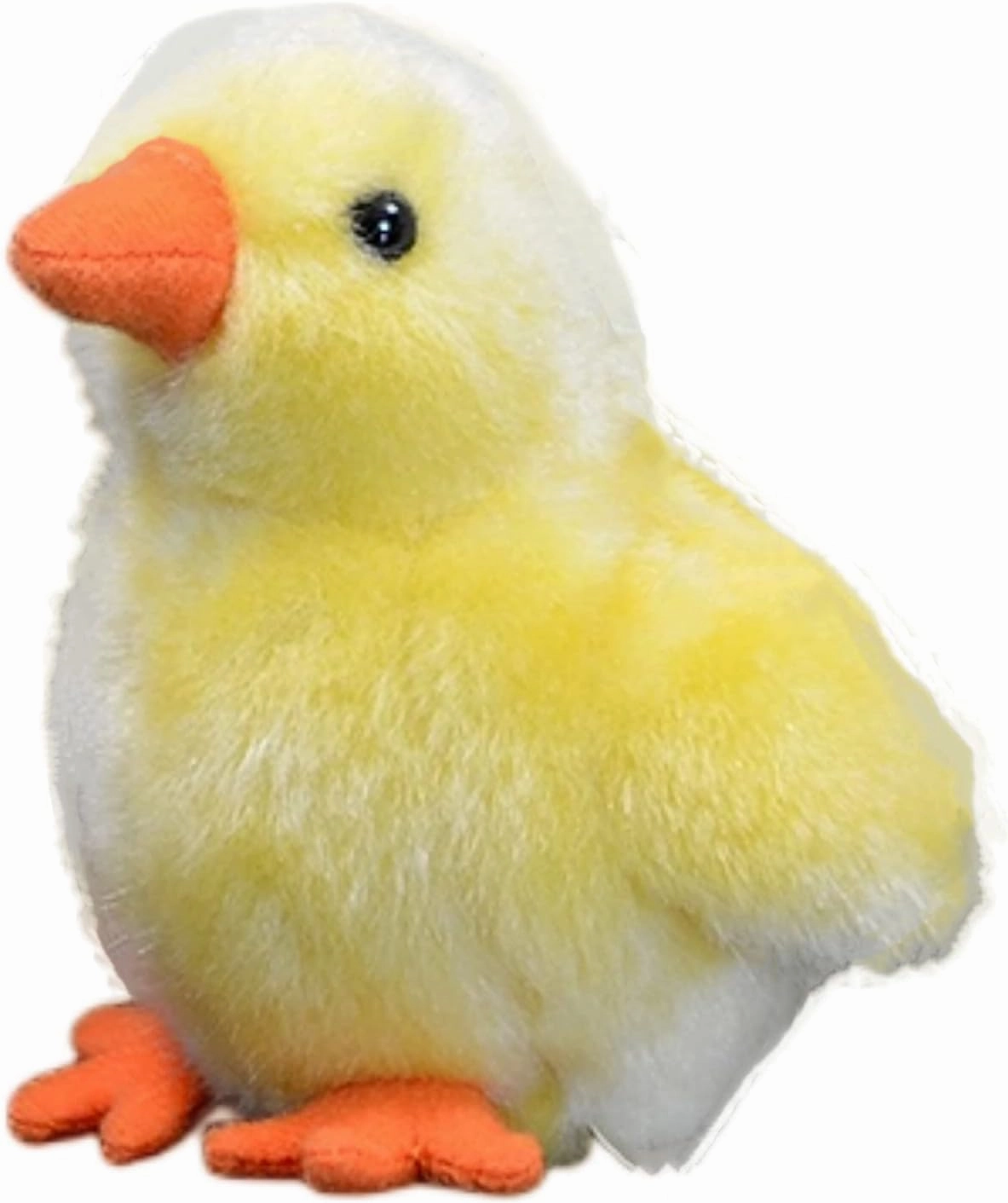 FRANKIEZHOU Lifelike Chick Plush-Yellow 4" Chicken Stuffed Animal,Soft Chicks Plush Toy,Girl Toys,Gifts for Kids