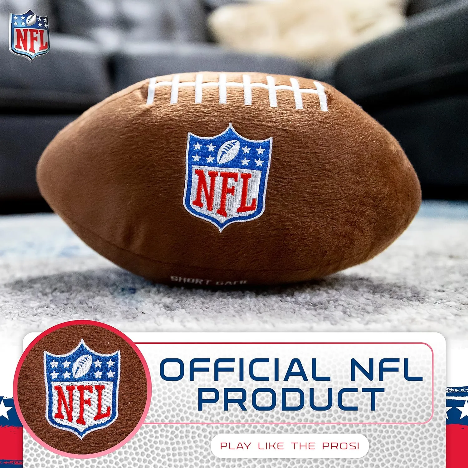 Franklin Sports MyFirst Soft Plush Sports Balls - Stuffed Plush Toy Basketball, Baseball   Football for Kids - NBA, MLB   NFL Indoor Soft Sports Balls - Fun Kids Toys   Room Decorations - Ages 3 