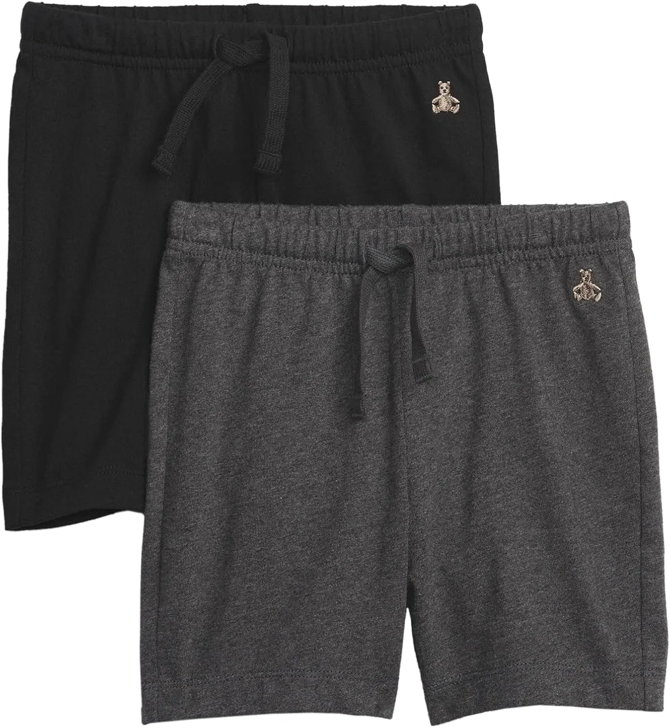 GAP Baby Boys' 2-Pack Knit Pull-on Shorts