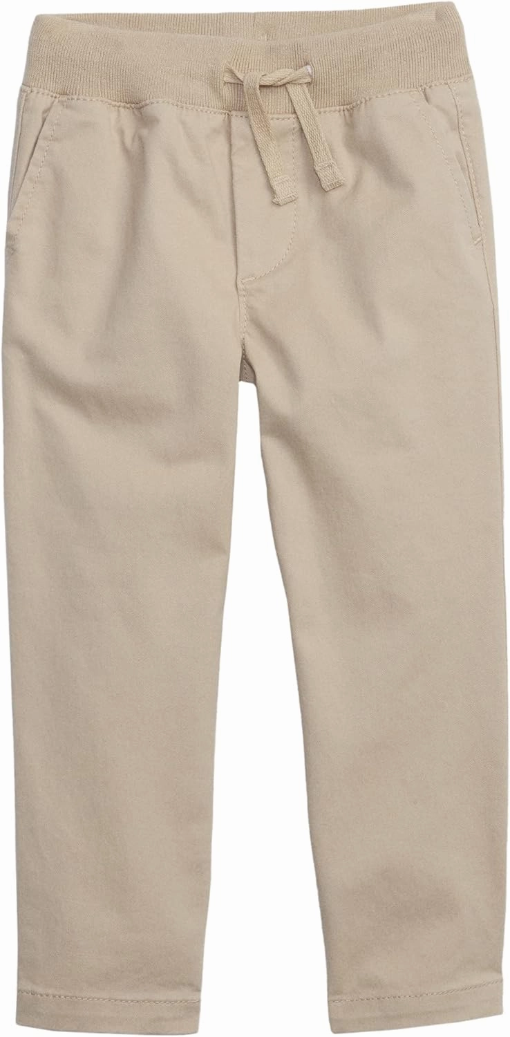 GAP Baby-Boys Rib Waist Pull-on Khaki Chino Pant
