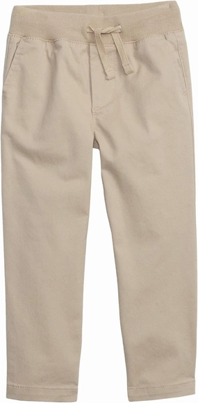 GAP Baby-Boys Rib Waist Pull-on Khaki Chino Pant