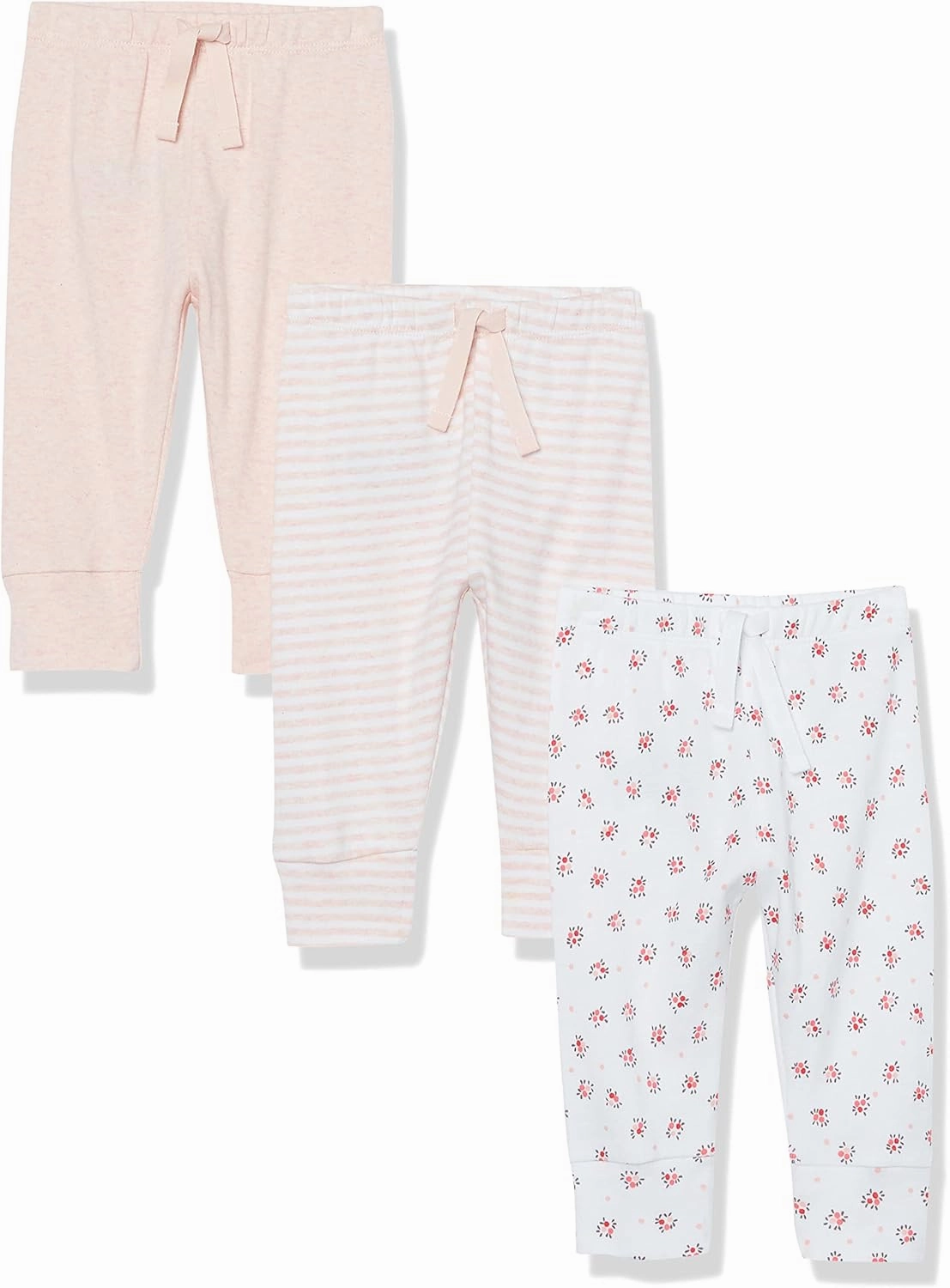 GAP Baby Girls' 3-Pack First Favourite Pull-on Pants Bottoms