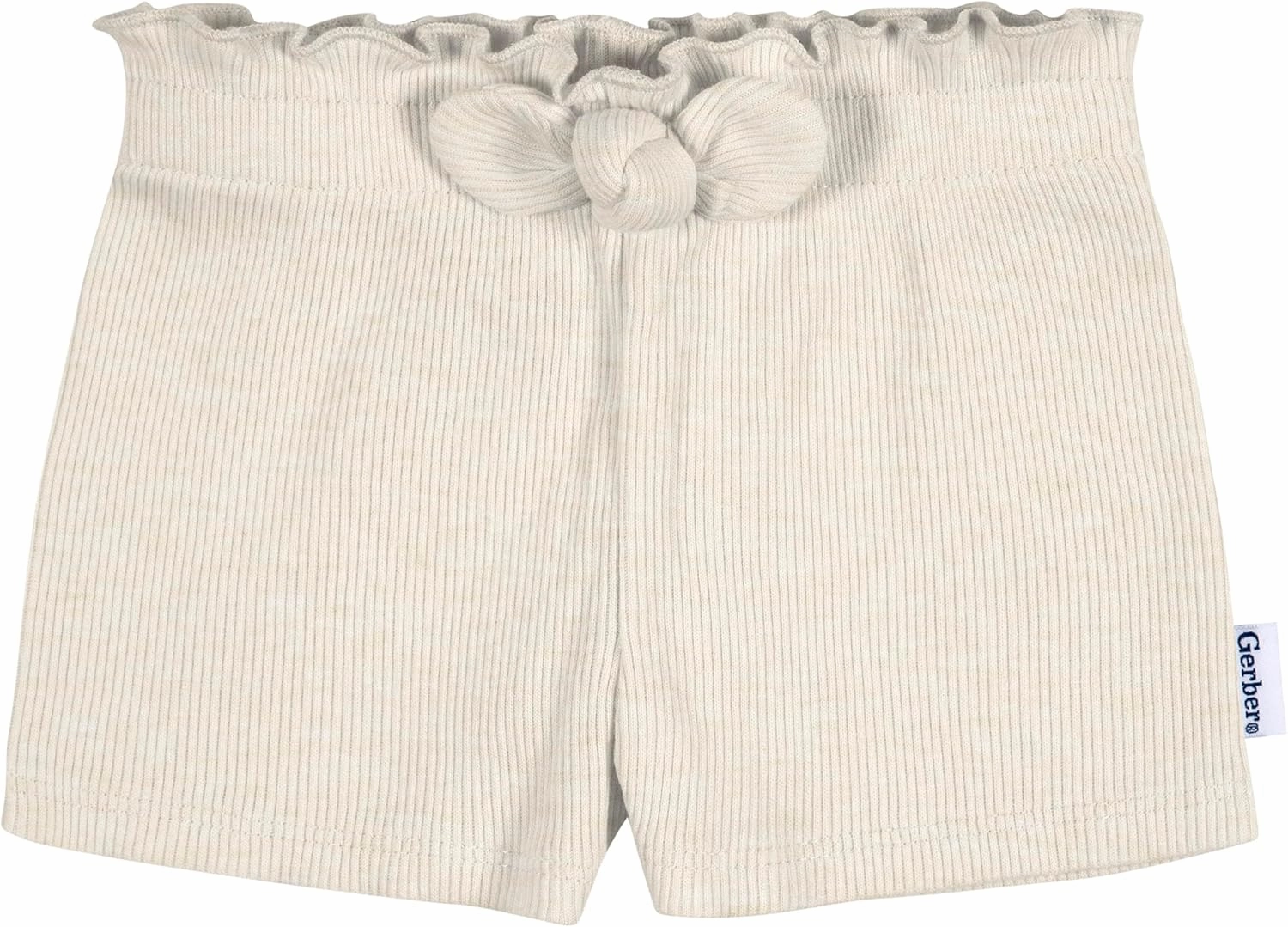 Gerber Baby Girls' Toddler 3-Pack Pull-On Knit Shorts
