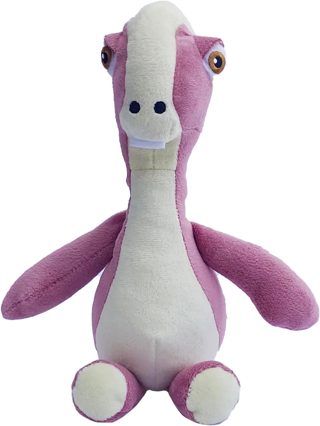 Gigantosaurus: 10" Dinosaur Soft Plush - Rocky - Pink & White Huggable Dino, Soft Texture Stuffed Toy, TV Series Character, Toddler & Kids Ages 1 