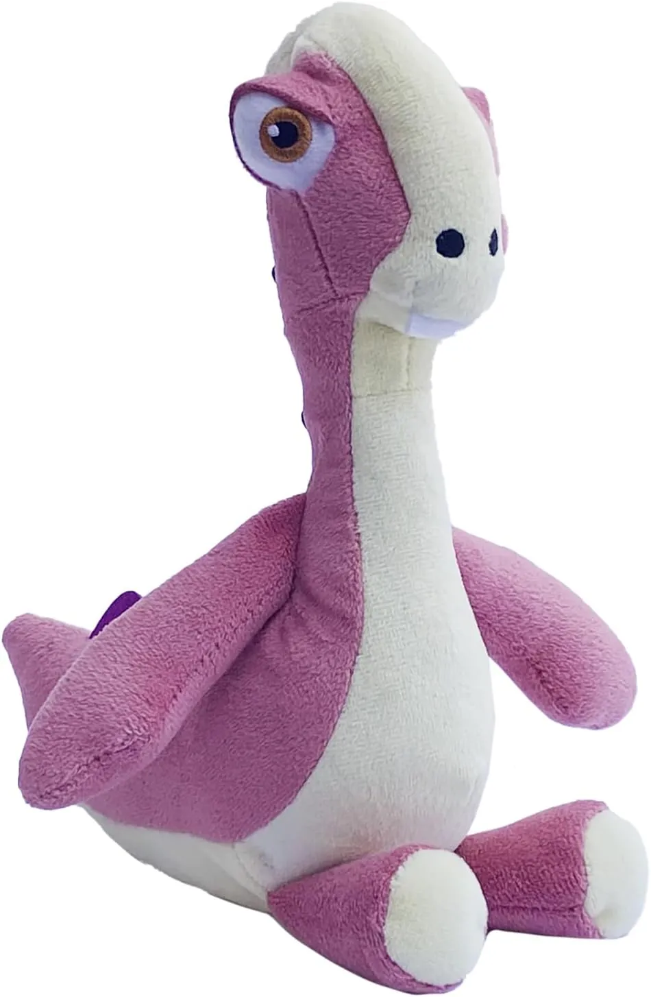 Gigantosaurus: 10" Dinosaur Soft Plush - Rocky - Pink & White Huggable Dino, Soft Texture Stuffed Toy, TV Series Character, Toddler & Kids Ages 1 