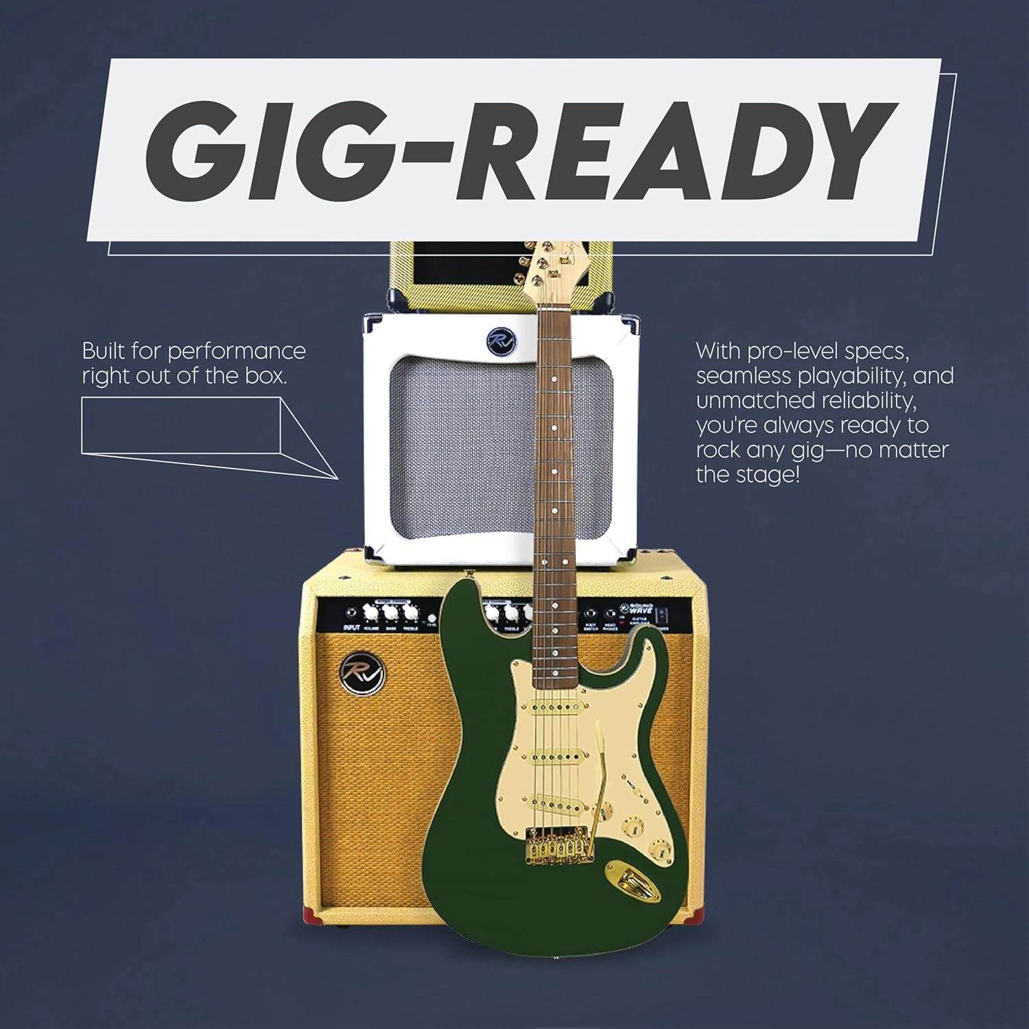 Gigline Skycaster Special Edition Electric Guitar S-Type Adult Full Size, Alder, Stainless Steel Frets (Ball End), Bone Nut, SSS Alnico V, 2-Point Trem, Antique Olive