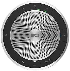 GTW Bundle with EPOS SP30 Bluetooth Speakerphone and Global Teck Gold Support Plan - for Streaming Voice and Video, UC, Distance Learning, Remote Work, School,Conferencing Apps - Zoom, Webex, Meet,