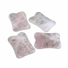 Gua Sha Tools Set Jade Roller Face Eyes Neck Body Real Natural Stone Beauty Massage Anti Aging Treatment(Style p)