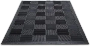 Guardian Floor Protection PARQUET3X5 Parquet Wiper Scraper Outdoor Floor Mat, Rubber, 3' x 5', Black, 3' Length, 5' Width