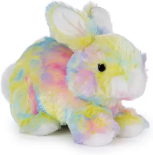 Gund Baby Gund Easter Soft Toy, Skiddles Splatter Color Patch Bunny