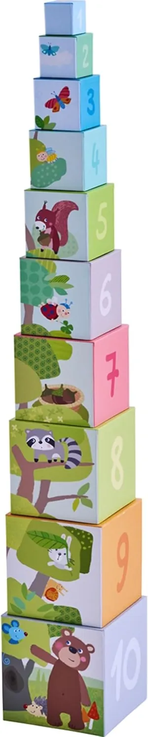 HABA Stacking Cube Forest Friends